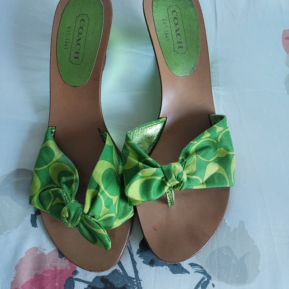 Coach sandals